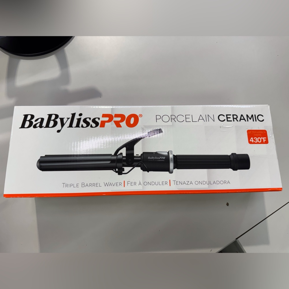 BaBylissPRO Porcelain Ceramic Triple Barrel Waver